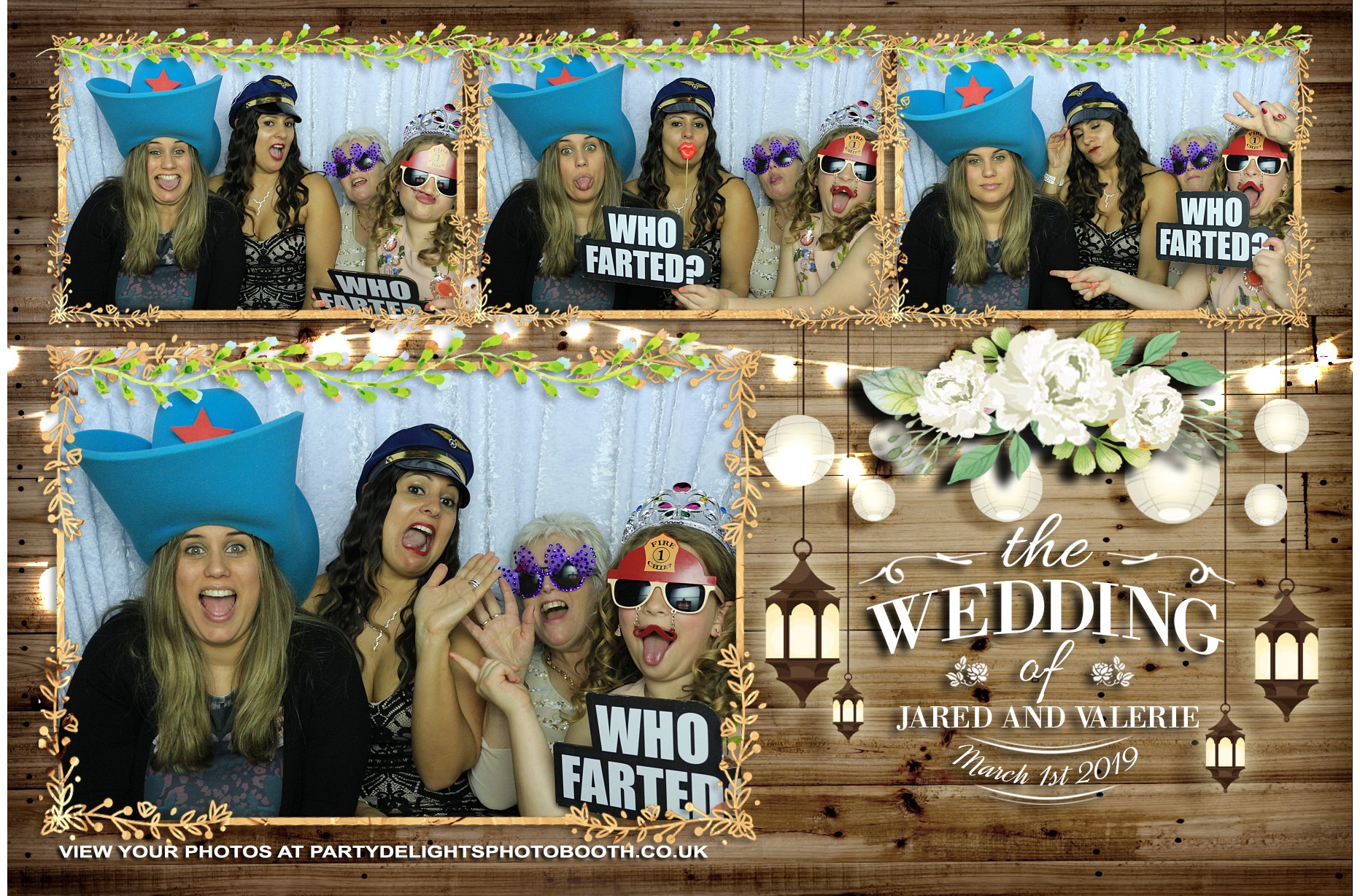 Jared and Valerie’s Wedding - Prints | View more photos from the event at gallery.partydelightsphotobooth.co.uk/u/PartyDelightsPhotoBooth/Jared-and-Valerie’s-Wedding-Prints